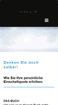 Mobile Screenshot of denken-sie-doch-selber.com